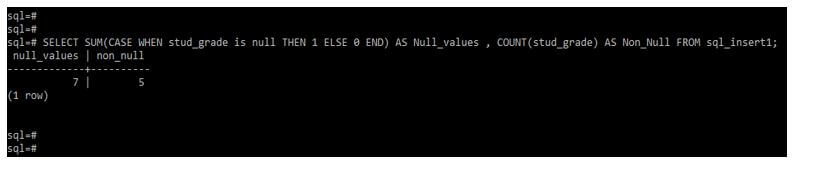 SQL Null Values 8
