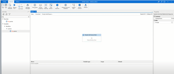 Inserting Bulk Add items