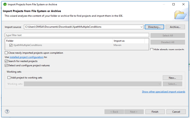 XPath Multiple Conditions 1-2