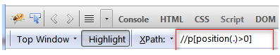 XPath Position 2-4
