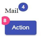 Angular Material Badge 14