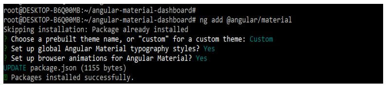 we are adding the same in our project