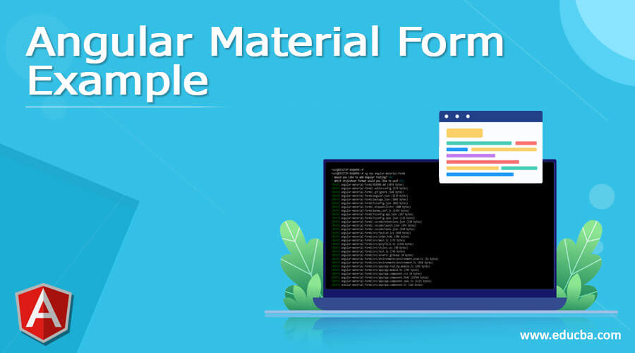 Angular Material Form Example