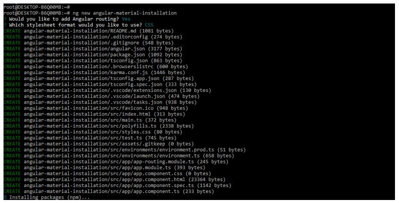 angular-material-installation