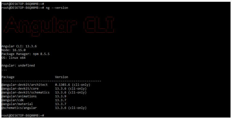 Angular Material Install 9