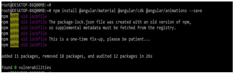 time of developing application