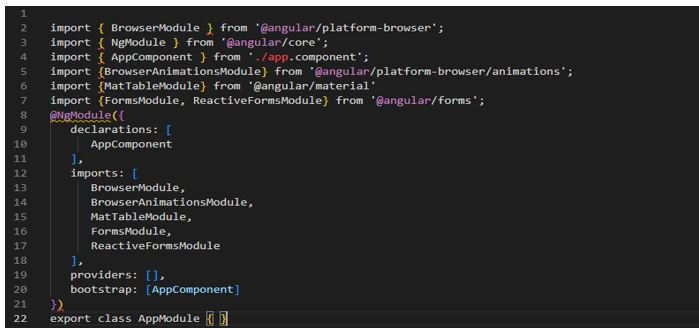 importing multiple modules