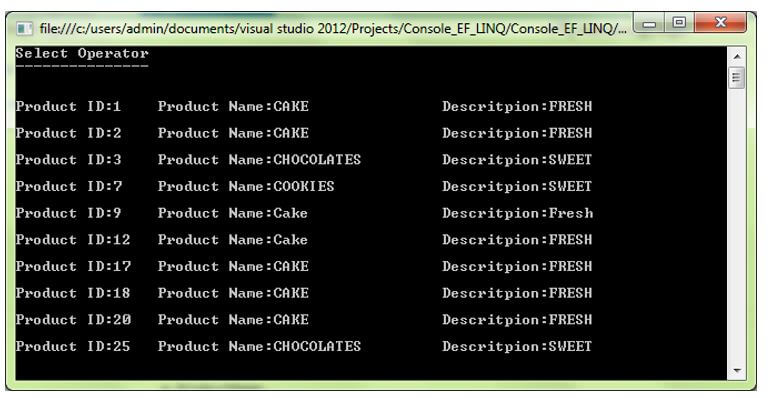 retrieving the data from collections
