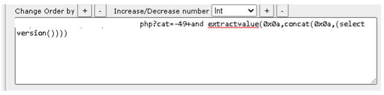 we are detecting the vulnerability
