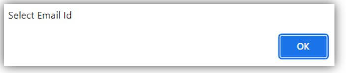 Select email id