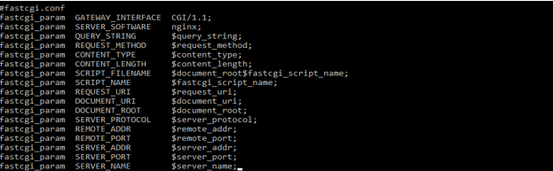 Nginx FastCGI Examples 1