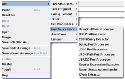 add the Post Processors