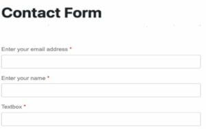 Joomla Contact Form 12