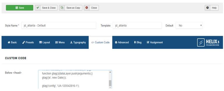 we need to save the code by clicking on save button