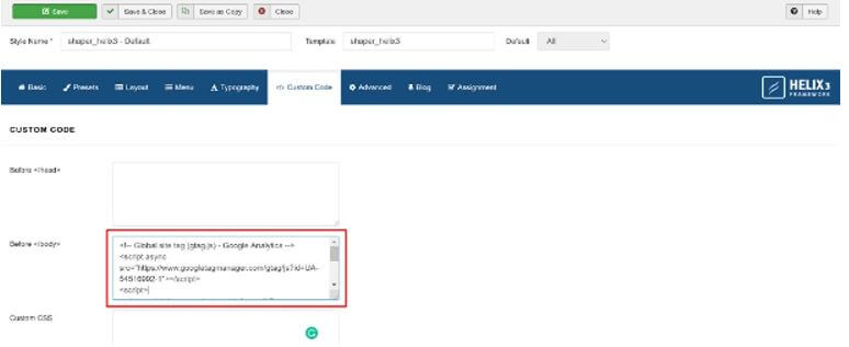 we need to go into admin dashboard