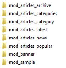 Create the folder Joomla 