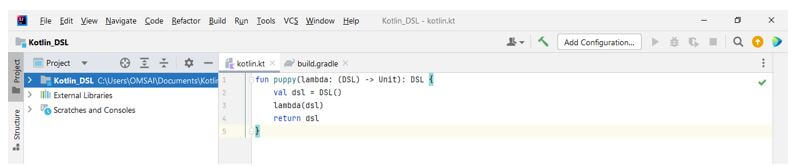 taking the parameter as lambda