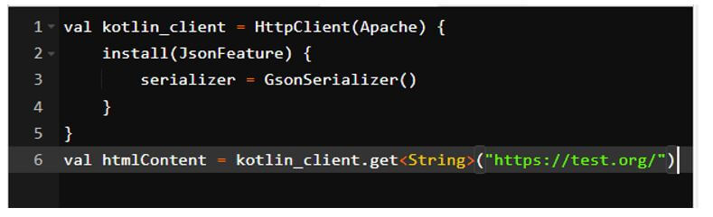 Kotlin HTTP Client 4