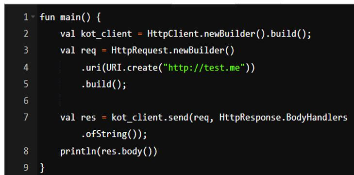 Kotlin HTTP Client 8