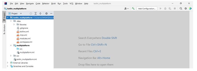 new module name as multiplatform