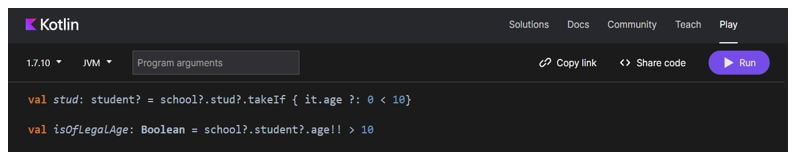 Assertion operator and take if function