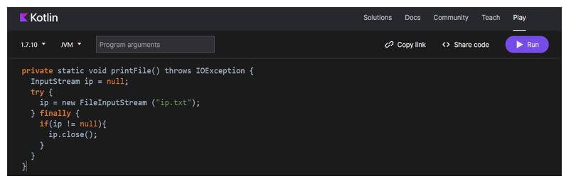 we need to close the file after reading