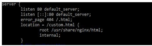 we are adding the error page directive while 404 error occur