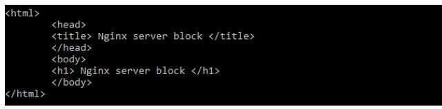 making the index.html file