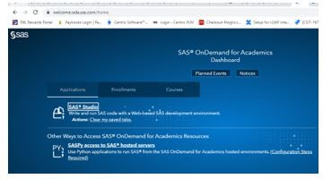 Navigate the URL and login