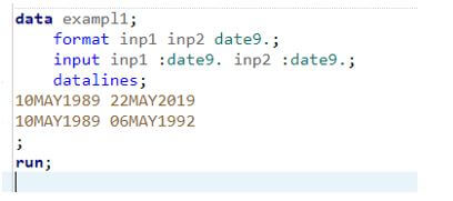 we need to create the dataset along with required inputs
