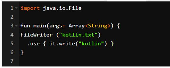 implicit variable inside into the block