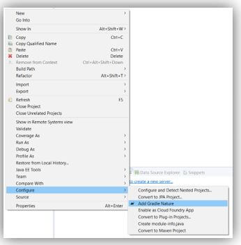 Compile below Gradle