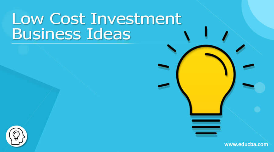 Low Cost Investment Business Ideas