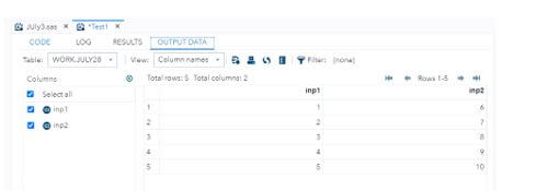 SAS Numeric to Character 1