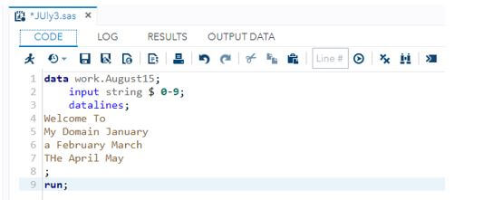 Code to create dataset