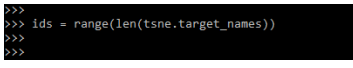 range function to define the target name