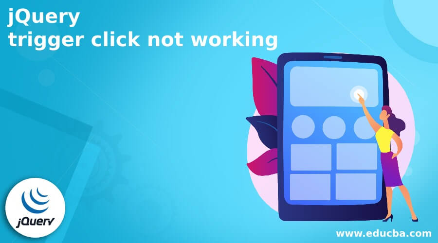 jQuery trigger click not working