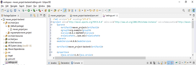 Define Maven Configuration