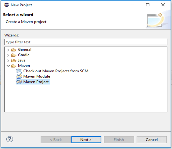 Project name in Maven