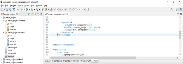 Create project in Maven 8