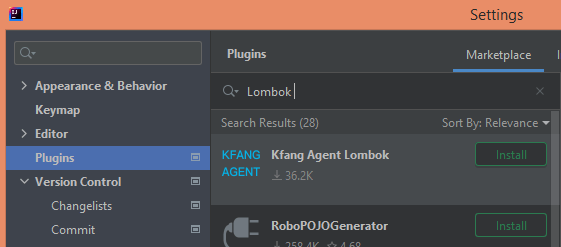 Install IntelliJ Lombok Plugin 3