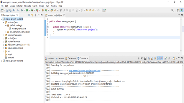 Install Maven Project