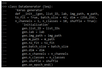 Keras Generator - flexible generator