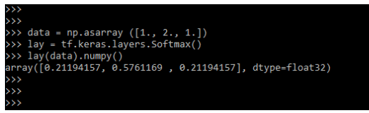 Keras Softmax 10