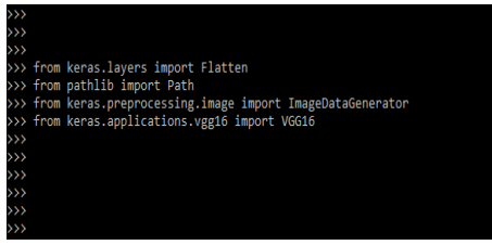 Using import keyword
