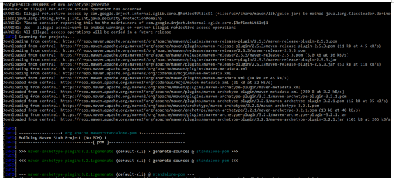 Maven Quickstart Archetype 2