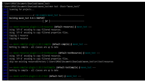 Maven Run Single Test 12