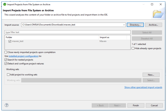 Maven Run Single Test 2