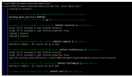 Maven Run Single Test 6