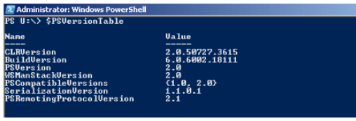 PowerShell Version Command 1